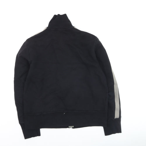 Moto Men's Black Track Jacket Medium Full Zip Sportswear