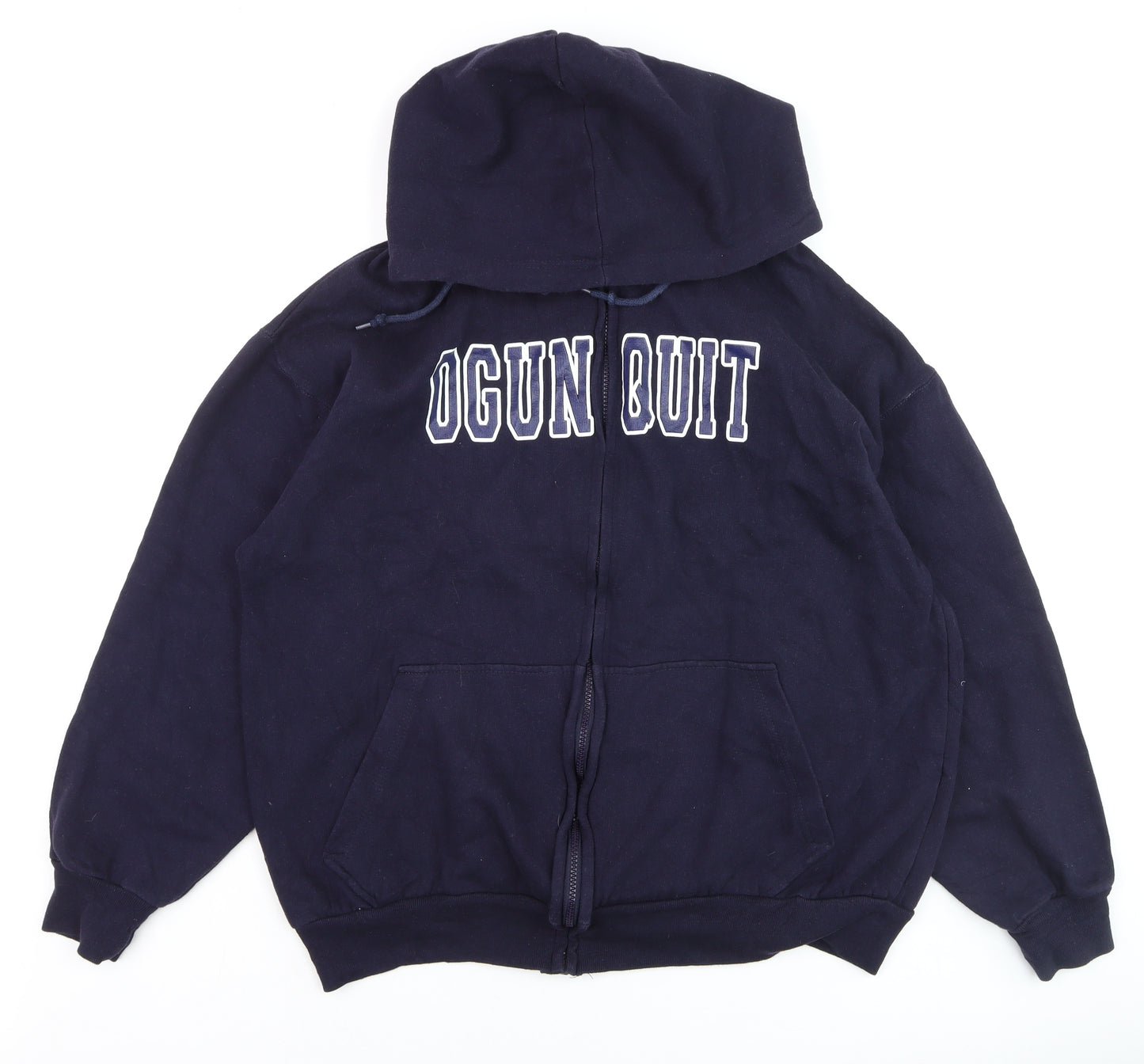 Ritchie's Sportswear Men's Blue XL Full Zip Hoodie College Style
