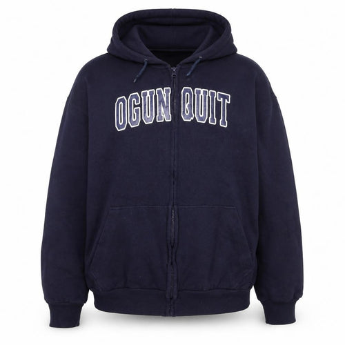 Ritchie's Sportswear Men's Blue XL Full Zip Hoodie College Style