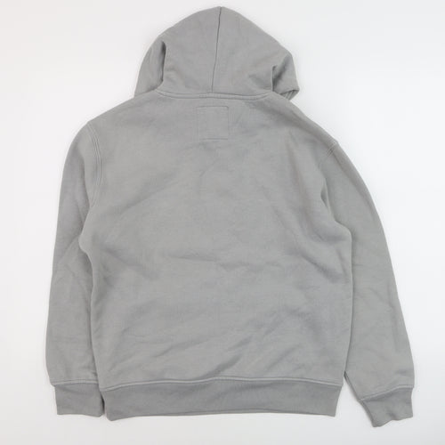 Hollister Mens Grey Relaxed Fit Pullover Hoodie XS