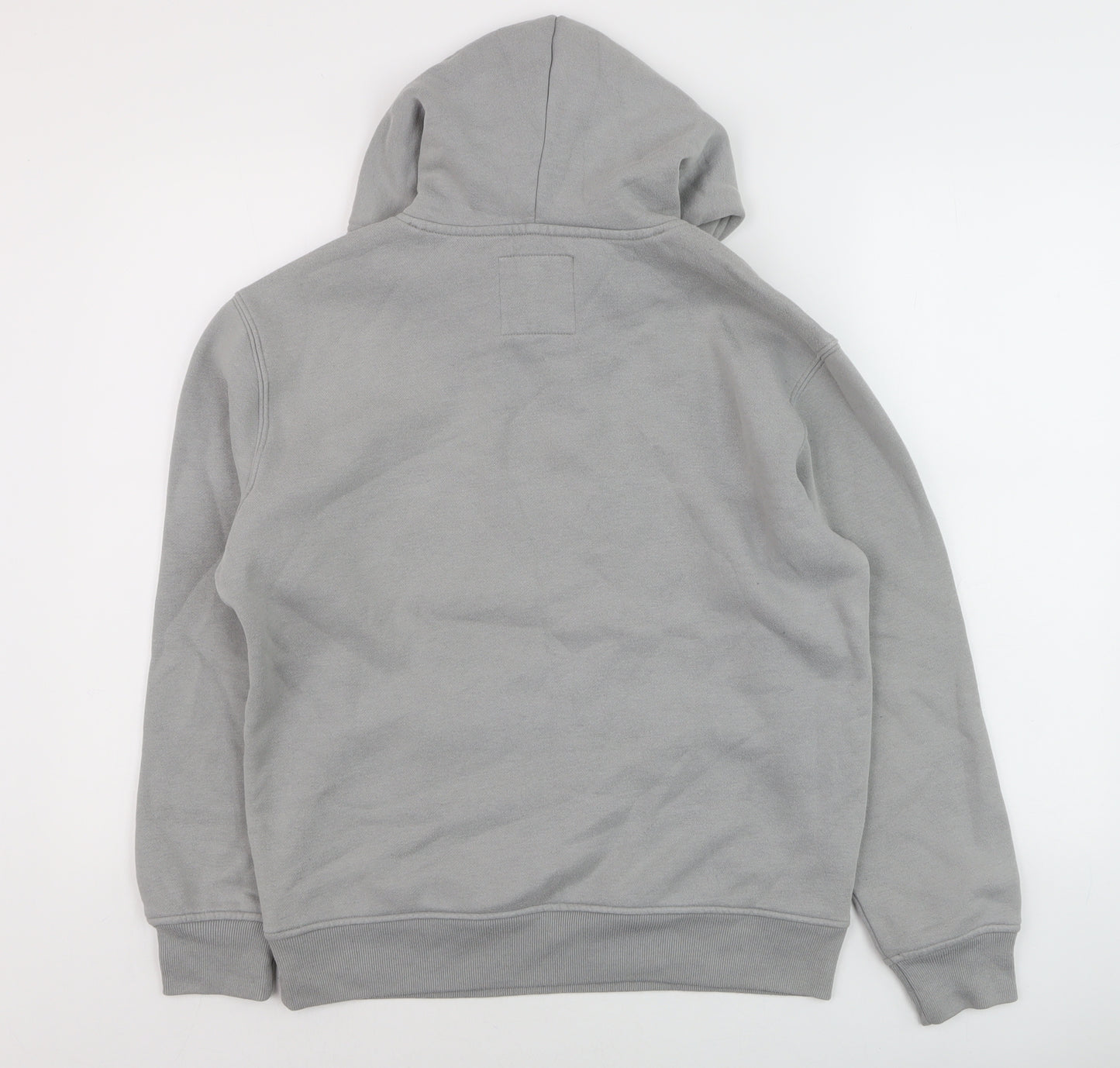 Hollister Mens Grey Relaxed Fit Pullover Hoodie XS