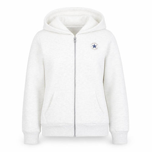Converse Teens Grey Full Zip Hoodie Sweatshirt Size L 12-13 Yrs