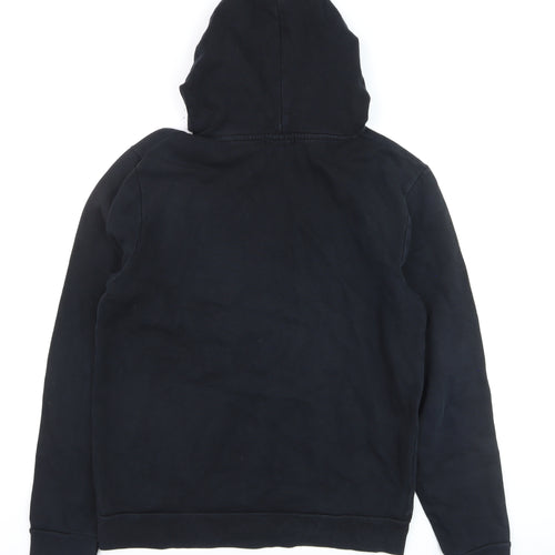 Topman Men’s Black XS Classic Pullover Hoodie with Logo