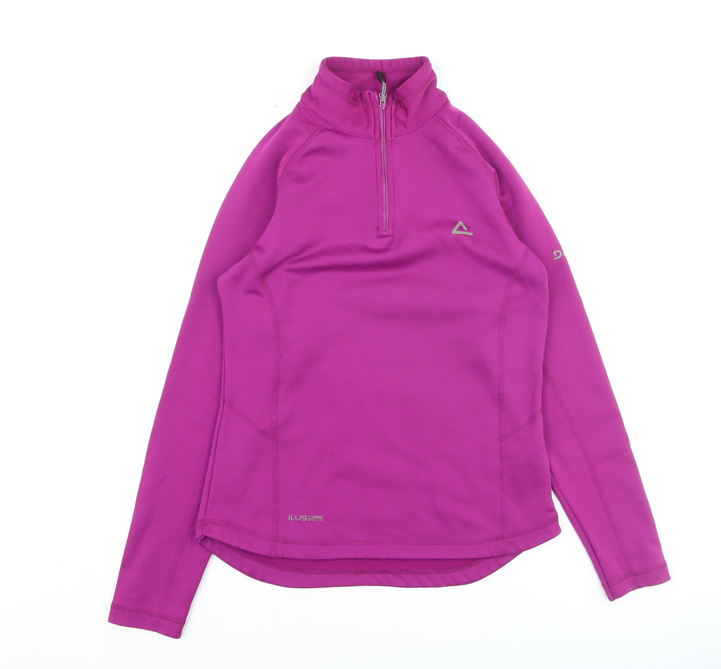 Dare 2b Womens Pink 1/2 Zip Pullover Sweatshirt Size 8