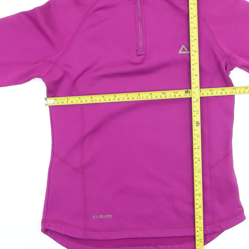 Dare 2b Womens Pink 1/2 Zip Pullover Sweatshirt Size 8