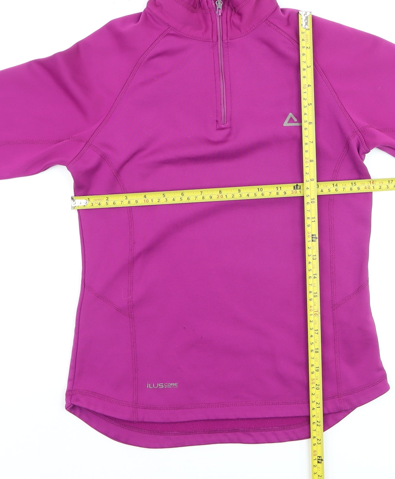 Dare 2b Womens Pink 1/2 Zip Pullover Sweatshirt Size 8