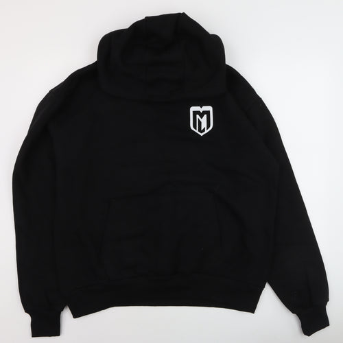 Aviator Nation Mens Black L Pullover Hoodie with Logo