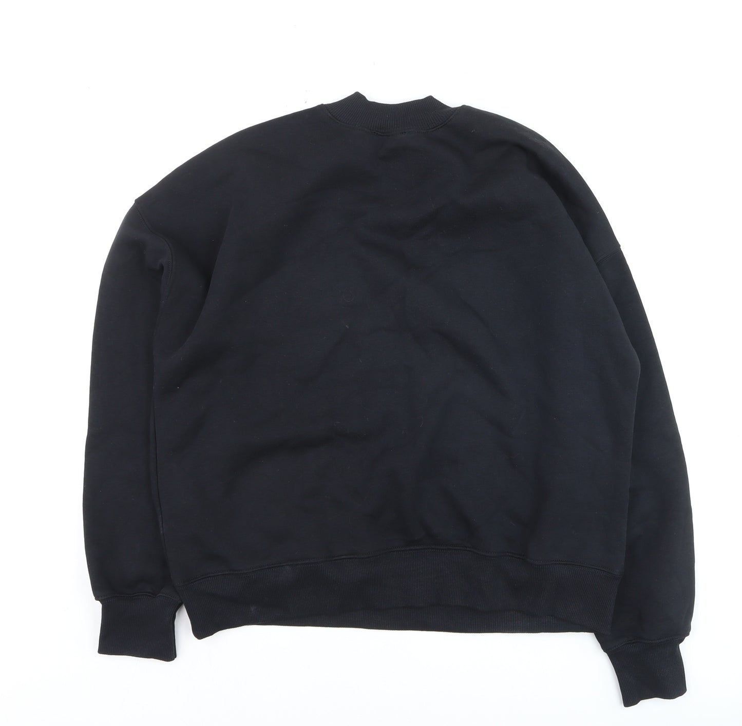 Mint Velvet Boys Black Paris Pullover Fleece Sweatshirt Size S