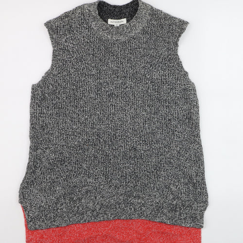 Marks and Spencer Autograph Womens Grey Sleeveless Knit Vest M
