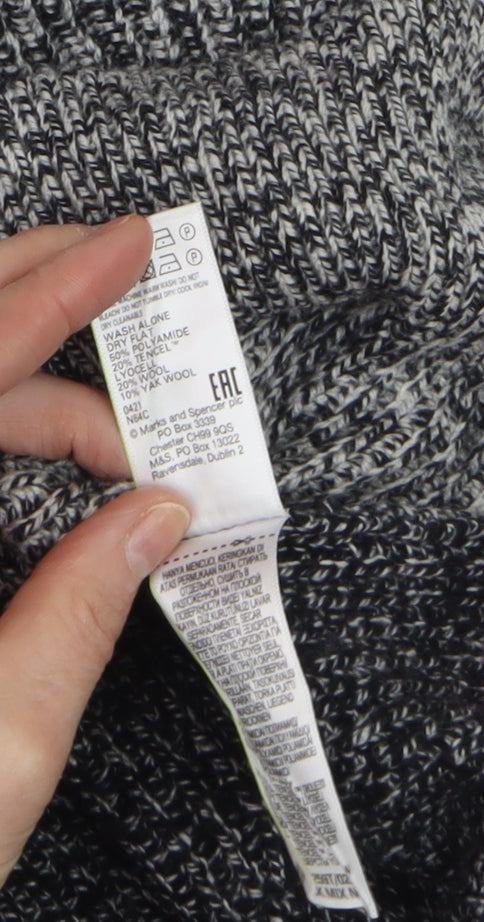 Marks and Spencer Autograph Womens Grey Sleeveless Knit Vest M