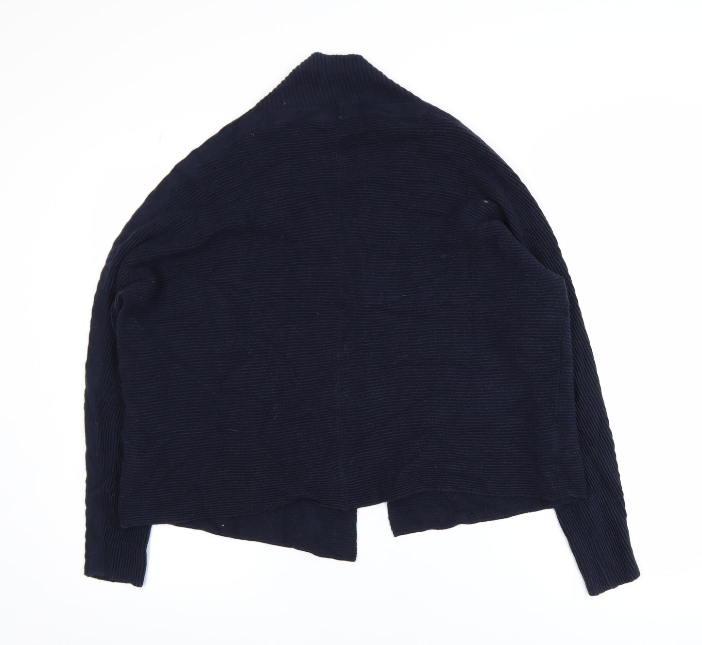 Principles by Ben de Lisi Women Navy Long Sleeve Open Cardigan L