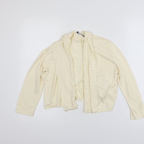 Marks and Spencer Women’s Ivory Knit Open Front Cardigan M