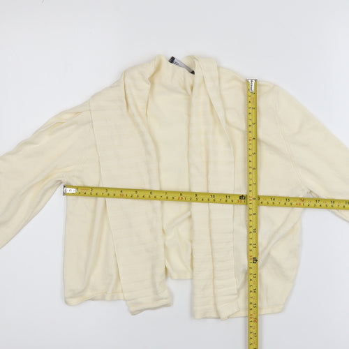 Marks and Spencer Women’s Ivory Knit Open Front Cardigan M