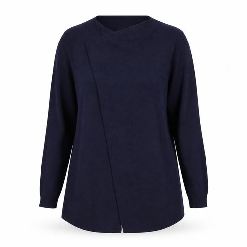 Marks and Spencer Women Blue Cardigan M Long Sleeve Knit
