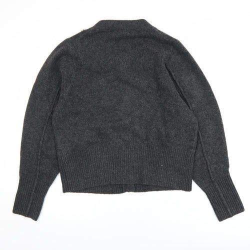 Marks and Spencer Women’s Grey Beaded Knit Cardigan Size M