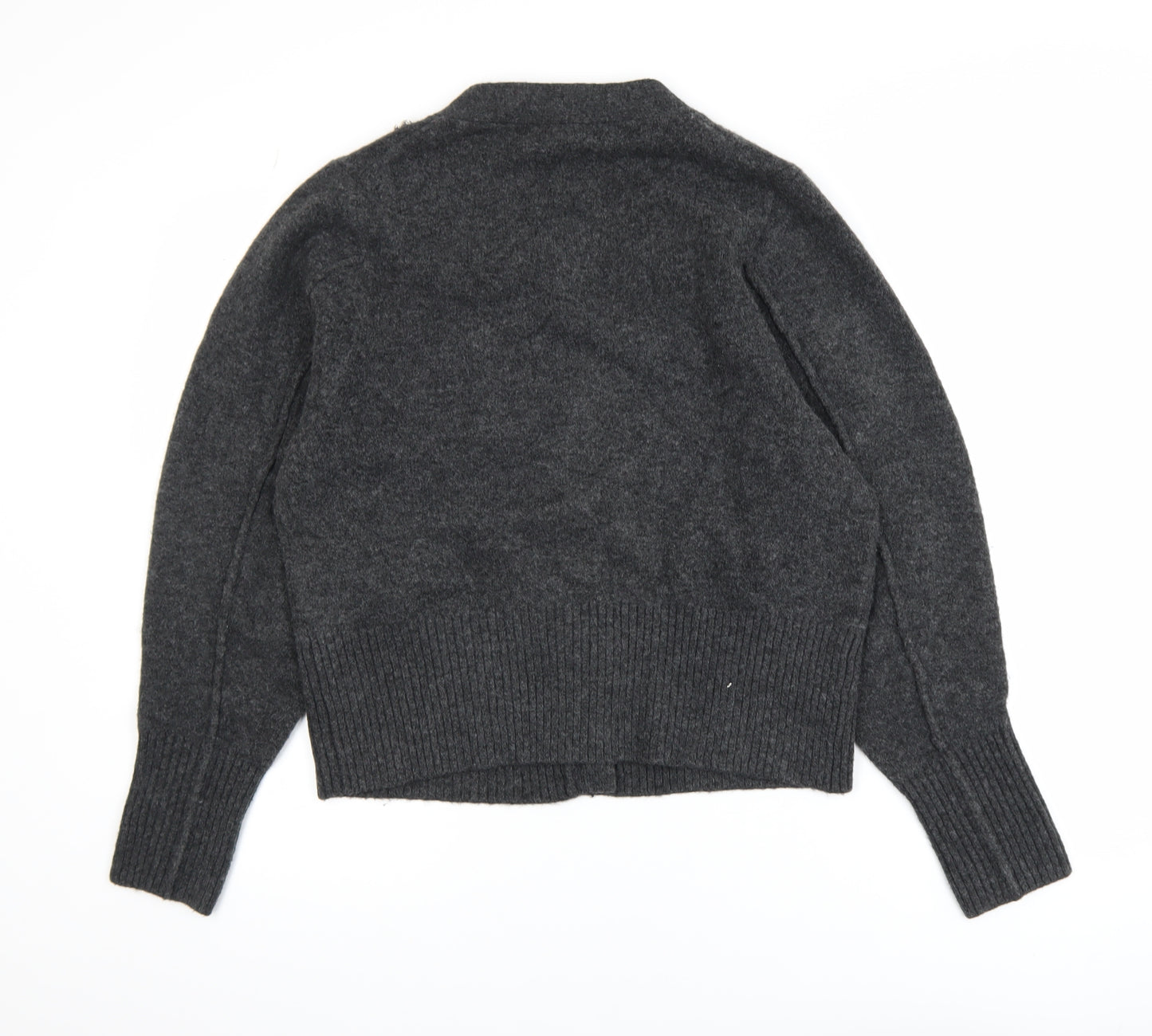 Marks and Spencer Women’s Grey Beaded Knit Cardigan Size M