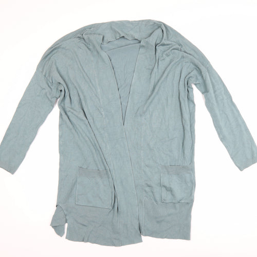 Atmosphere Women's Green Long Sleeve Open Knit Cardigan Size 12