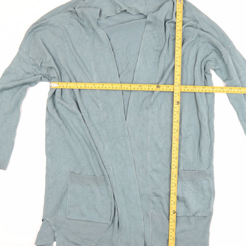 Atmosphere Women's Green Long Sleeve Open Knit Cardigan Size 12