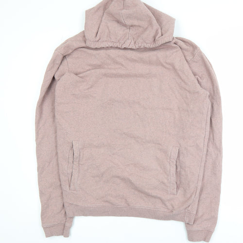 Remill Womens Pink Pullover Hoodie L Circular Organic Cotton