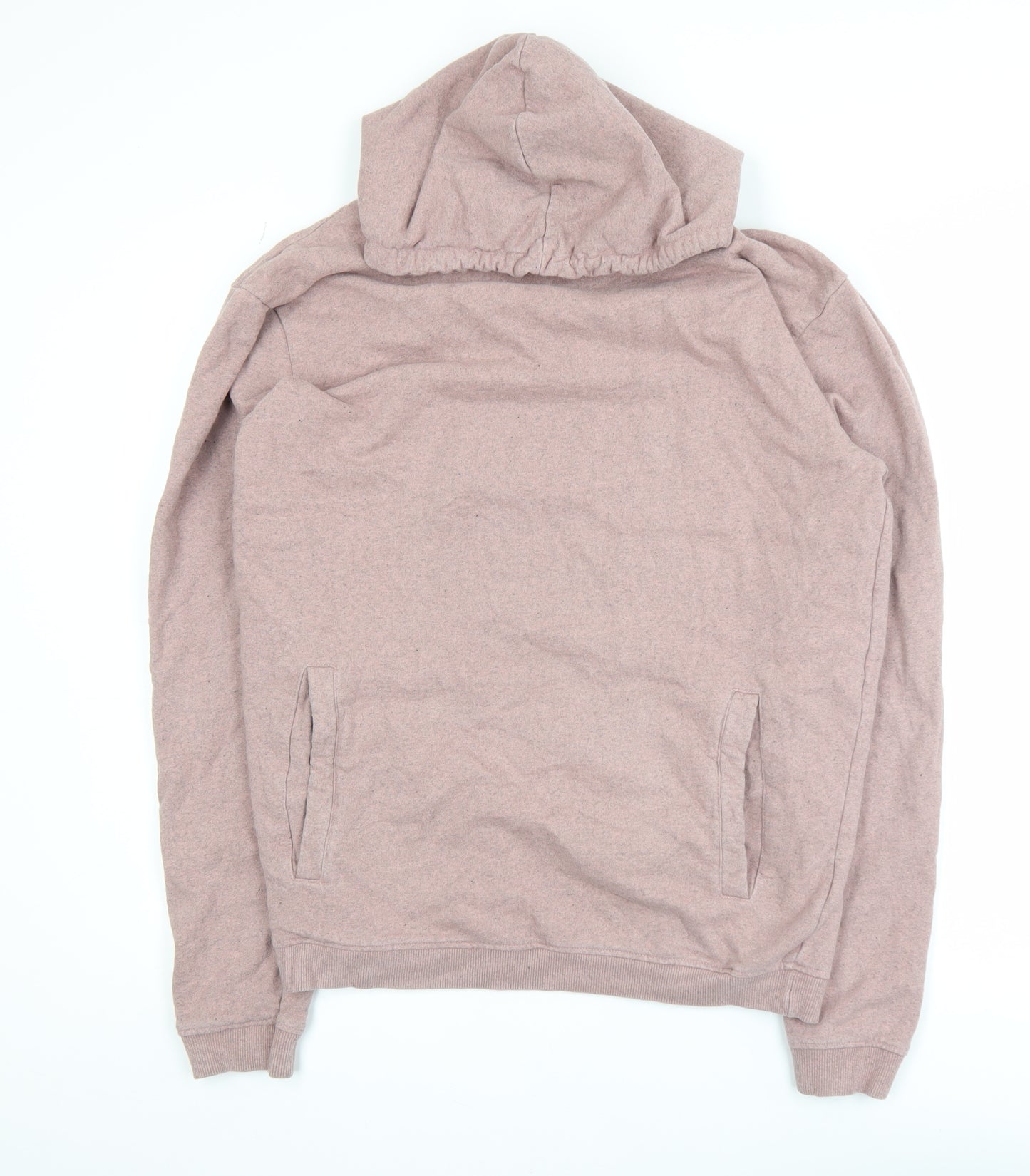 Remill Womens Pink Pullover Hoodie L Circular Organic Cotton