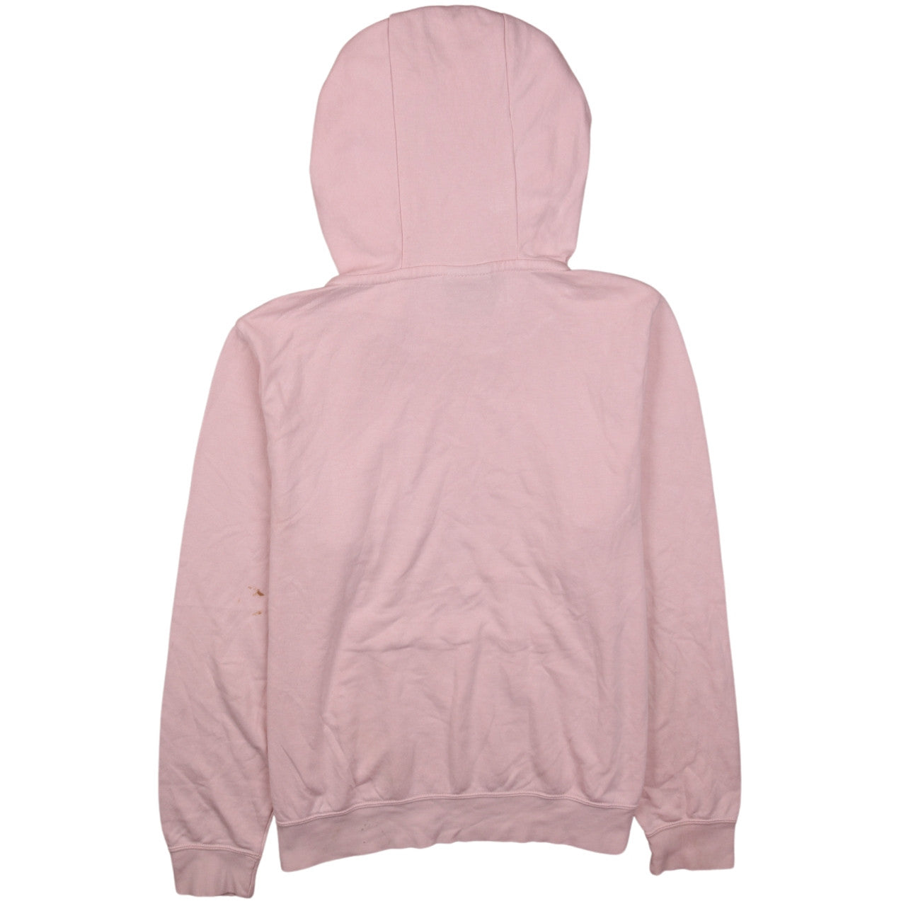 Nike Women Pink Pullover Hoodie Medium Cotton Blend Lined Casual