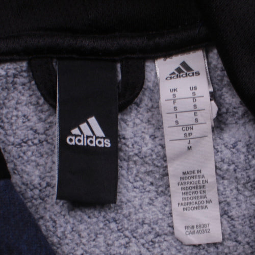 Adidas Men's Blue Pullover Hoodie Size S Sports Fleece