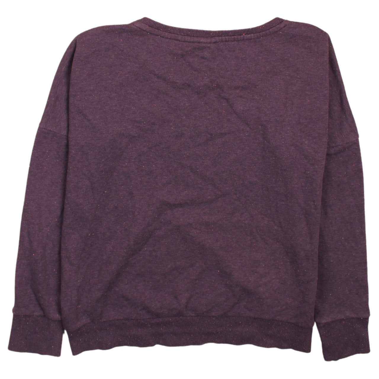 Puma Women Purple Crew Neck Pullover Sweatshirt UK 16