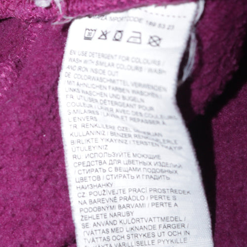 Puma Womens Purple Fleece Sweatpants Size 10 Regular Fit