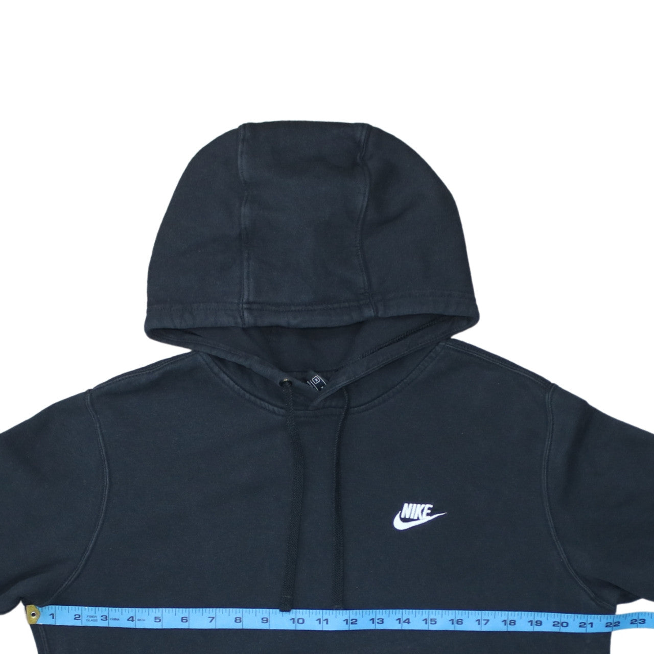 Nike Men's Black Pullover Hoodie Medium Fleece Sweatshirt