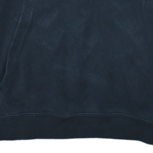 Nike Men's Black Pullover Hoodie Medium Fleece Sweatshirt