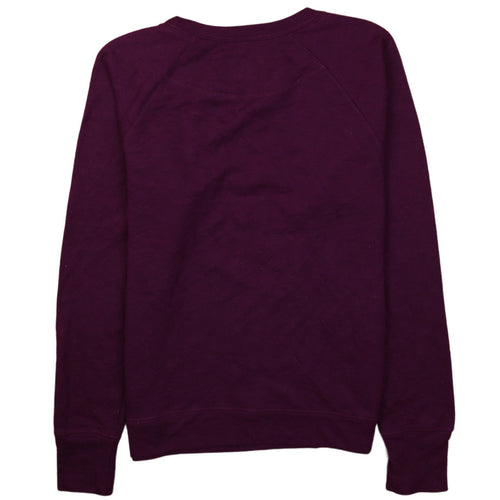 Champion Women's Purple Crew Neck Pullover Sweatshirt Size S