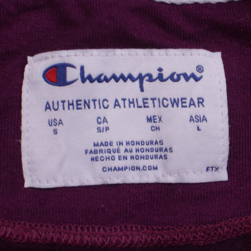 Champion Women's Purple Crew Neck Pullover Sweatshirt Size S