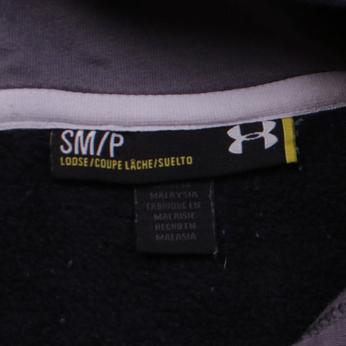 Under Armour Men's Black Pullover Hoodie Size S Relaxed Fit Sportswear