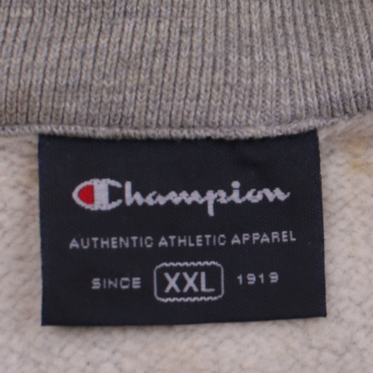 Champion Men’s Grey 2XL Track Jacket Full Zip Athletic Top