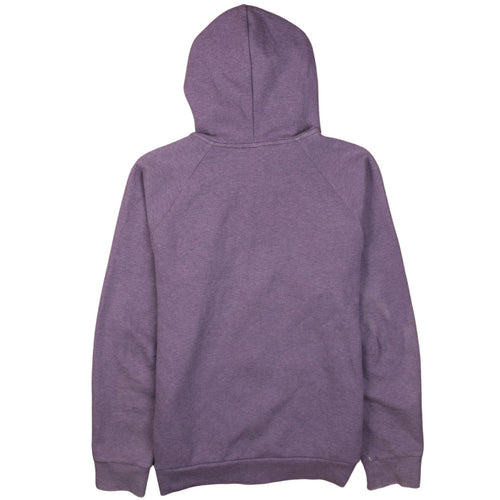 Adidas Womens Purple Full Zip Hoodie Small Relaxed Fit Casual