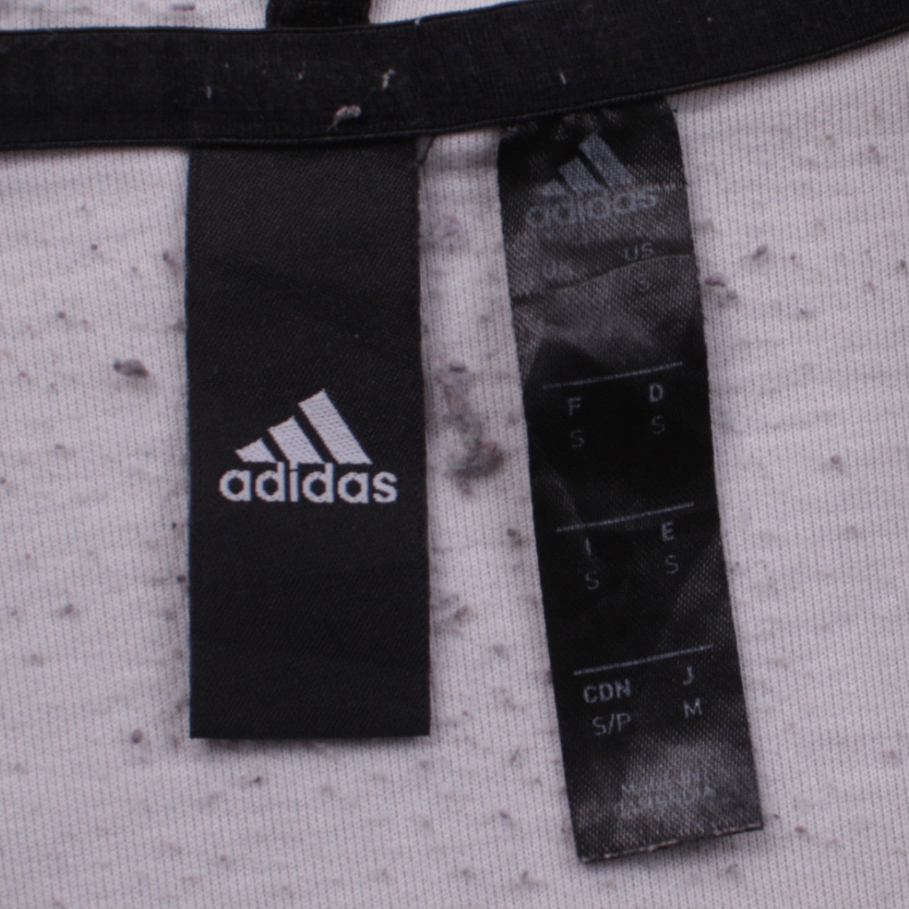 Adidas Womens Purple Full Zip Hoodie Small Relaxed Fit Casual