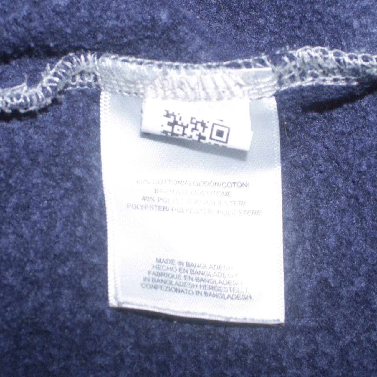 FILA Men’s Grey Pullover Hoodie Small Logo Fleece Sweatshirt