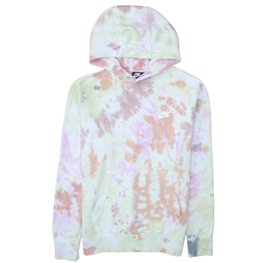Nike Women’s Multicoloured Tie-Dye Pullover Hoodie Size S