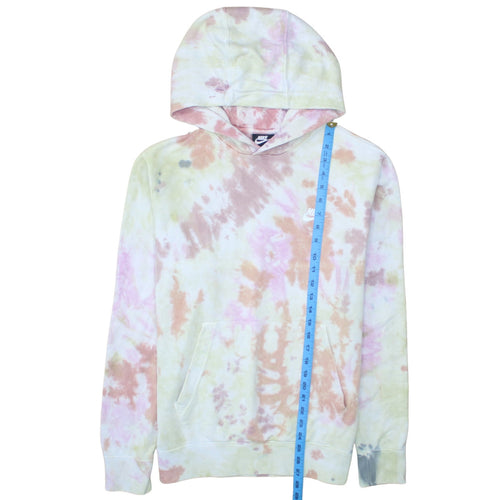 Nike Women’s Multicoloured Tie-Dye Pullover Hoodie Size S