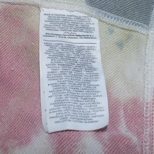 Nike Women’s Multicoloured Tie-Dye Pullover Hoodie Size S