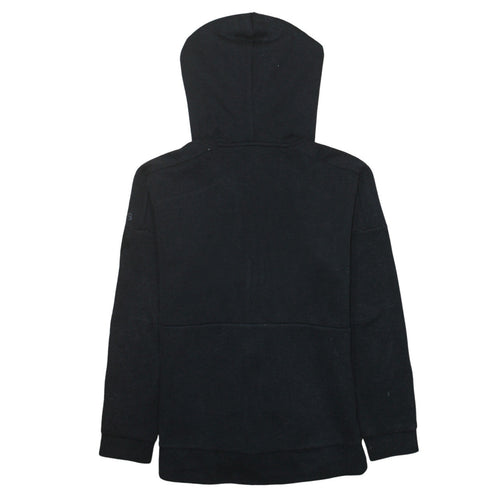 Adidas Women Black Full Zip Hoodie Size S Hooded Sweatshirt