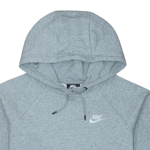 Nike Men's Grey Pullover Hoodie Small Regular Fit Fleece