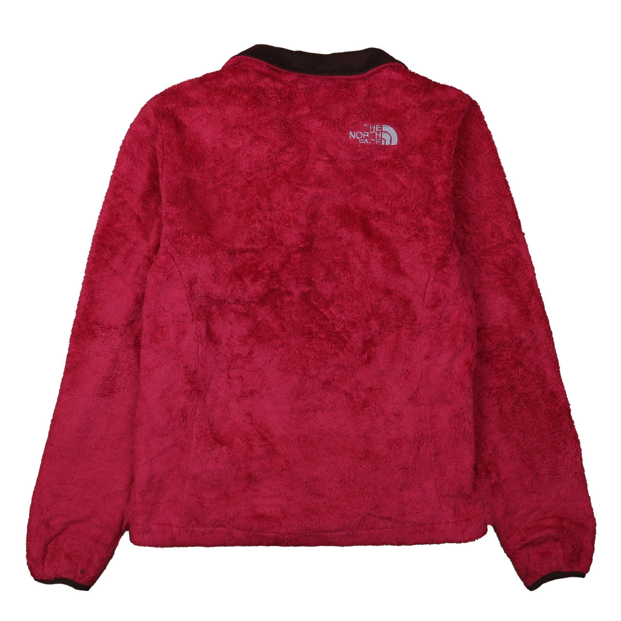 The North Face Women's Pink Fleece Jacket Size M Outdoor Full Zip