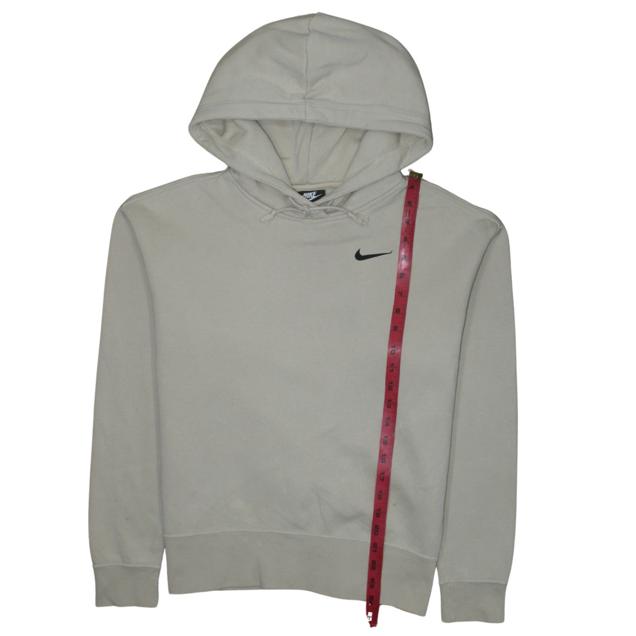 Nike Women’s Beige Pullover Hoodie XS Cotton Blend Casual