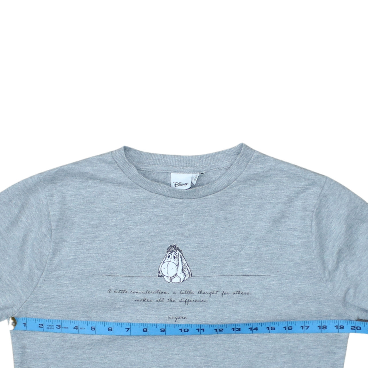 Primark Disney Women's Grey Eeyore Sweatshirt XS