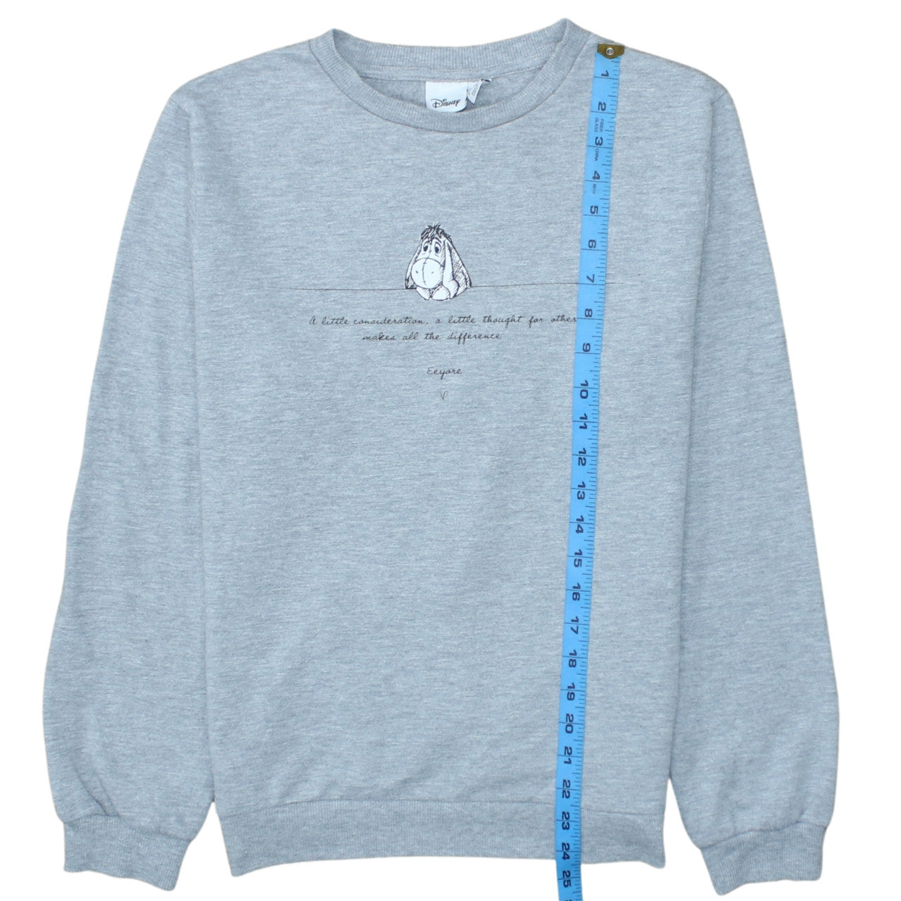 Primark Disney Women's Grey Eeyore Sweatshirt XS