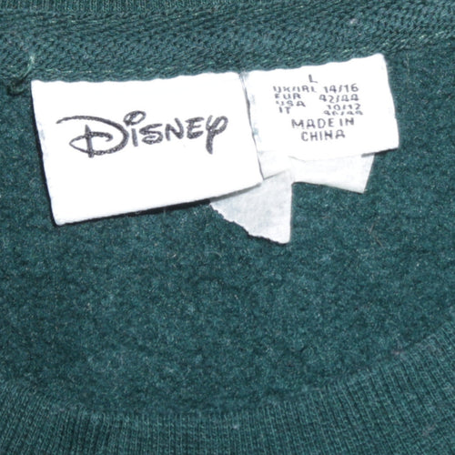 Disney Primark Womens Black Winnie the Pooh Sweatshirt L 14/16