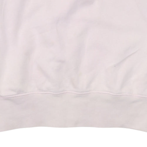 Ellesse Heritage Women's Pink Sweatshirt Small Logo Crew Neck