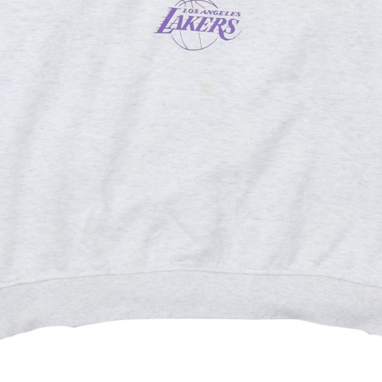 NBA Los Angeles Lakers Grey Hoodie Women L Pullover Logo Sweatshirt