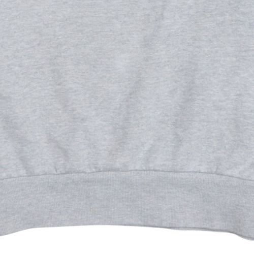 Ellesse Men's Grey XL Pullover Sweatshirt Crew Neck Graphic Logo